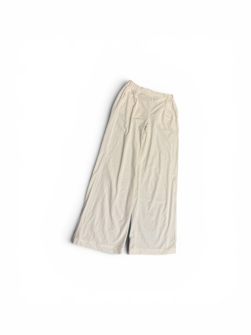 Ideology Cream Wide-Leg Trouser Pants